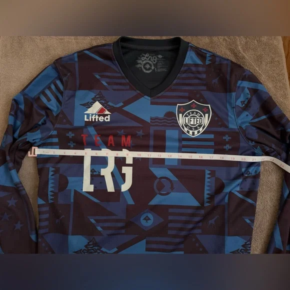 LRG Lifted Research Group Jersey LRG Adult Large Long Sleeve Graphic Team USA 47 - Picture 11 of 12